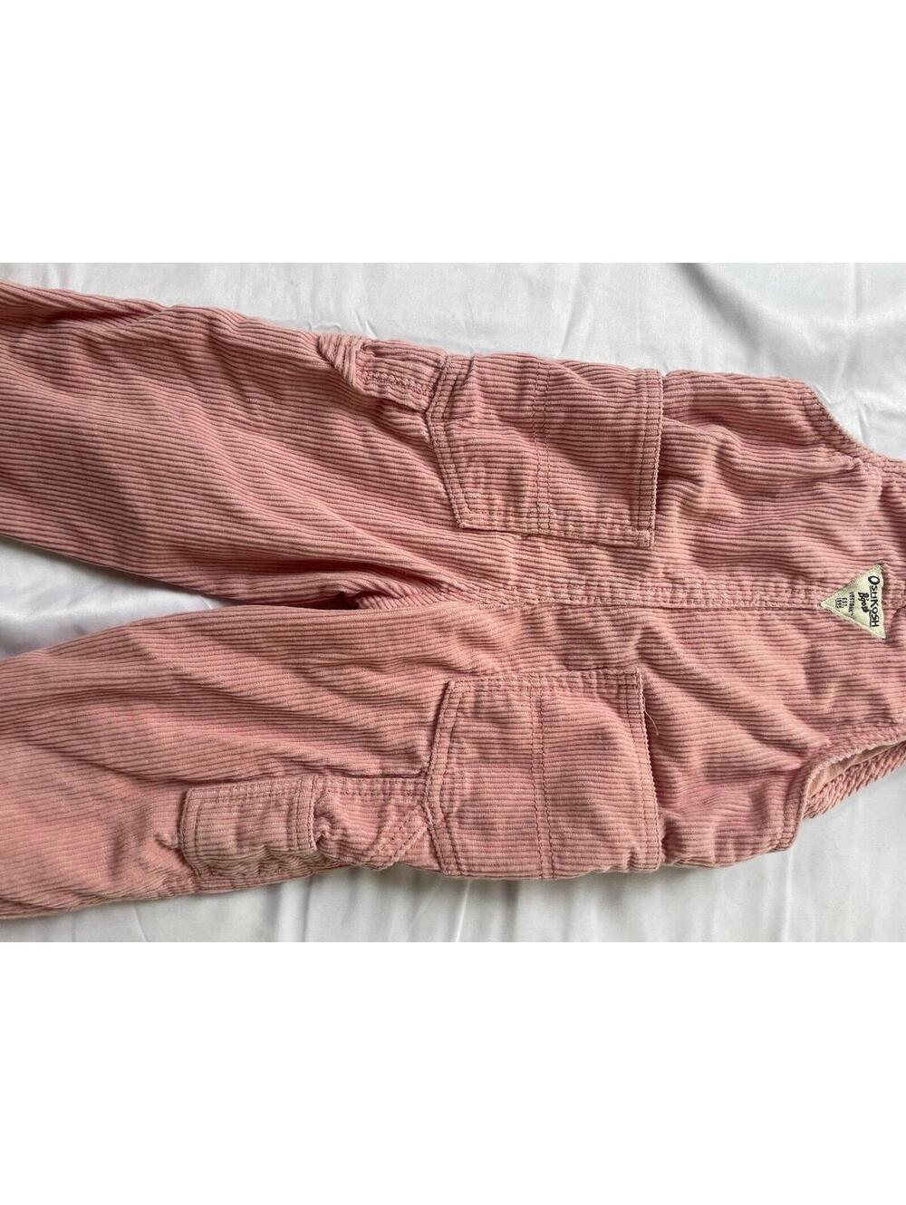 OshKosh B’gosh Pink Corduroy Overalls 2T Toddler Girl - Picture 5 of 7